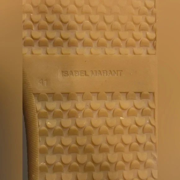 ISABEL MARANT Beth Black Leather Sneakers size 41 - Picture 9 of 10